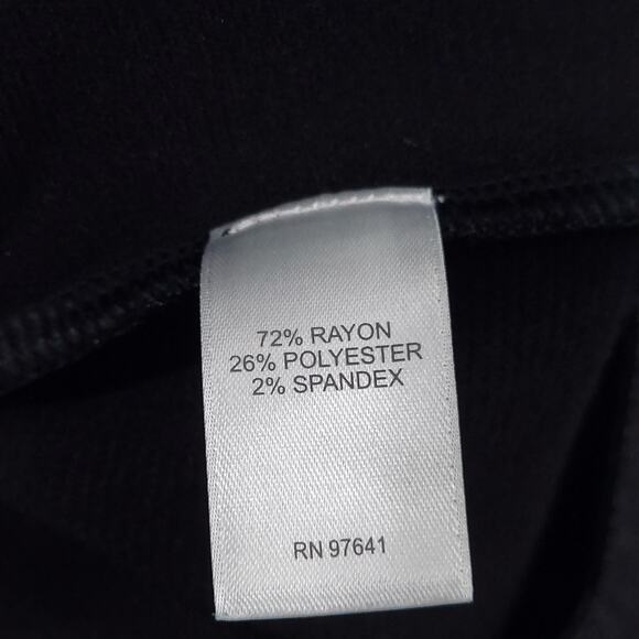 J Jill Pants Women's Small Wide Leg Elastic Waist Stretch Heathered Dark Gray - Picture 12 of 16